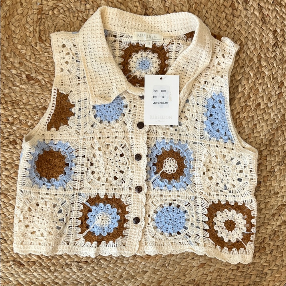 Rebellion Crochet Vest
